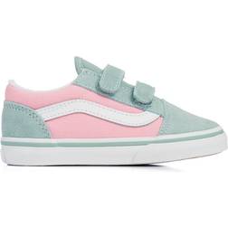 Vans Toddler's Old Skool V - Tone Gray/Pink