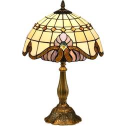 Homcom Antique Decorative Multi-Coloured Table Lamp 48cm