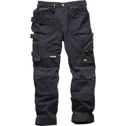 Scruffs Pro Flex Plus Holster Trouser Black 40R