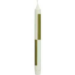 Hay AB361-D790 Light Green / Army Green Candle 9.4"