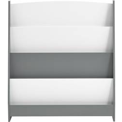 SoBuy Libreria Per Bambini Scaffale Portagiochi Grigio