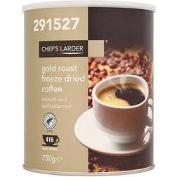 Chef's Larder Gold Roast Freeze Dried Coffee 750g