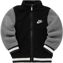 Nike Kid's Sherpa Jacket - Black (86M119-023)