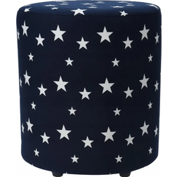 Home Styling Collection Blue Siddepuf 30cm