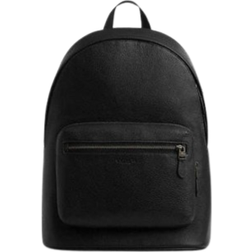 Coach West Backpack - Pebbled Leather/Gunmetal/Black