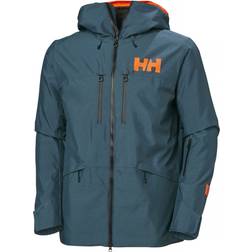 Helly Hansen Garibaldi 2.0 Skijakke Herre Turkisgrøn