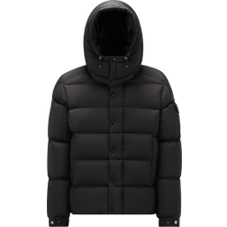 Moncler Vezere Short Hooded Down Jacket - Black