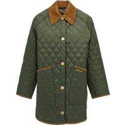 Barbour 30th Anniversary Liddesdale Oversized Quilted Jacket - Olive/Classic