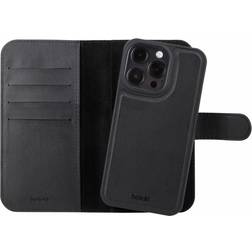 Holdit iPhone 16 Pro Max Wallet Case Magnet Plus Black