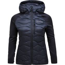 Peak Performance Helium Down Hybrid Hood W Lättviktsjacka - Black