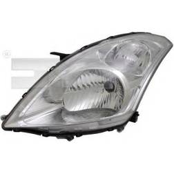 TYC Forlygter 20-12430-05-2 Venstre H4 Hvid Til Højrekørsel SUZUKI SWIFT 4