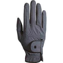 Roeckl Roeck Grip Durable Riding Gloves, Anthracite