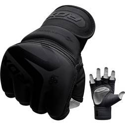 RDX RDX F15 Noir MMA Training Gloves Black