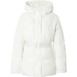 Calvin Klein Jeans Cream Nylon Jackets & Coat - White