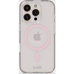 Holdit iPhone 16 Pro Max MagSafe Cover Transparent Pink