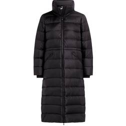 Tommy Hilfiger Women's Mw Down Funnel Nk Maxi Coat - Black