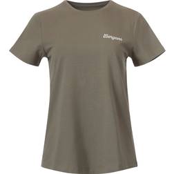 Bergans Nordmarka Organic Cotton Print T-Shirt - Oliv