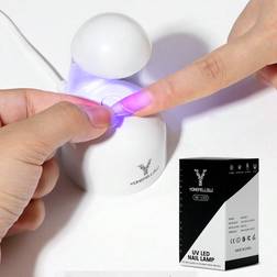 Shein Mini UV Nail Lamp Portable Eggshell Nail Cure Light