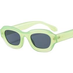 NOURIS Vintage Irregular Green/Grey