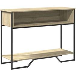 vidaXL 848530 Sonoma Oak Console Table 35x100cm