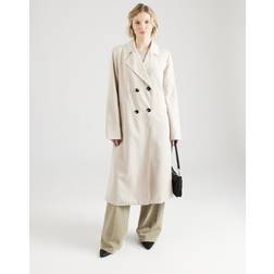 Pieces Jackor Silver Gray Pcscarlett Ls Trenchcoat Noos Jackor & Kappor Jackets