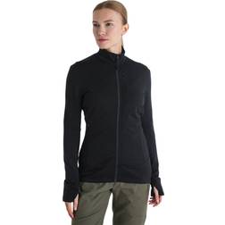 Icebreaker Merino 260 Quantum IV Longlseeve Zip Women's - Black