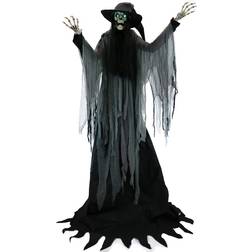 Haunted Hill Farm Skeletons Motion Activated Macabre Skeleton Witch Black