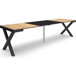 Multifunctional Extendable Black Table à manger 90x90cm
