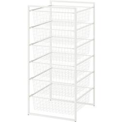 IKEA Förvaringskombination Vit 50x51x104 cm Bokhylla