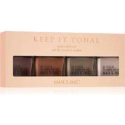 Nails Inc Keep It Tonal Ombre Nail Polish Set 4-pack