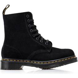 Dr. Martens 1460 Pascal Suede Lace Up Boots - Black