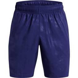 Under Armour Men's UA Woven Emboss Shorts - Sonar Blue/Black