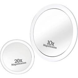 Mirrorvana 20X & 10X Magnifying Mirror Set