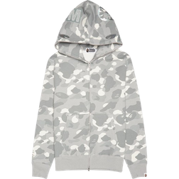 Bape City Camo Shark Full Zip Hoodie - Grey