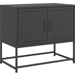vidaXL 846470 Black TV-bänk 68.5x60.5cm