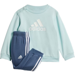 Adidas Toddler Badge of Sport Jogging Suit - Halo Mint/White