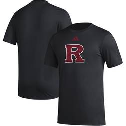 Adidas Rutgers Scarlet Knights Primary Locker Logo Pre-Game Aeroready T-Shirt