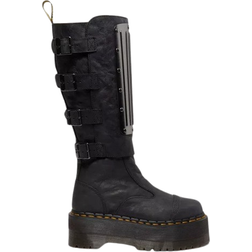 Dr. Martens Jadon Max Boot Hi Buckle Platforms - Black