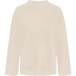 Yasemilie O-Neck Knit Pullover Birch