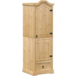 vidaXL Corona Natural Garderobeskab 55x170cm