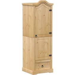 vidaXL Corona Natural Wardrobe 55x170cm