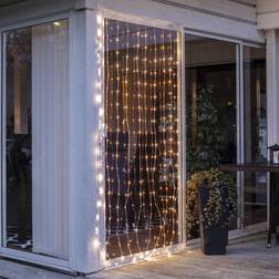 Star Trading Sherrie Gardin 1x2m Varmvita LED Höjd 2m