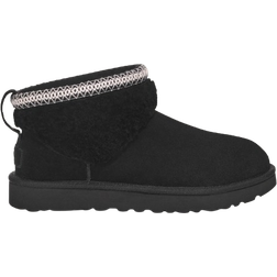 UGG Classic Ultra Mini Maxi Curly - Black