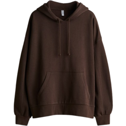 H&M Oversized Hoodie - Dark Brown