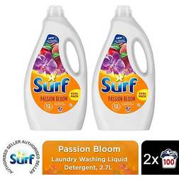 Surf Xxxl Laundry Washing Liquid Detergent Passion Bloom 5.4 l, 200 Washes