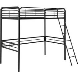 DHP Furniture Tommy Metal Loft Bed