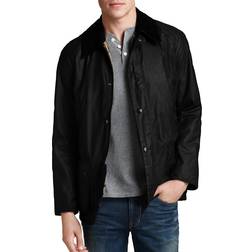 Barbour Heritage Cotton Collar Jacket - Black