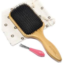 Bestool Hair Brush Boar & Nylon Bristle Brush for Wet/Dry Hair Smoothing Massaging Detangling