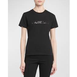Moncler Logo Tee Black