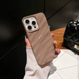 Shein Minimalist 3D Wave Pattern Phone Case Compatible With IPhone 15/15 Pro Max/15 Pro/11/12/13/14 Pro Max/11 Pro/11 Pro Max/12 Pro/12 Pro Max/13 Pro/13 Pro Max/14 Pro/14 Pro Max, Soft Case With Creative Design